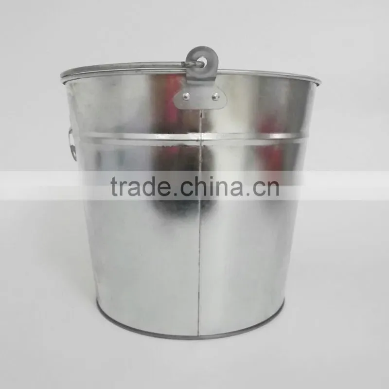 Cerveza Beer Galvanised Bucket Drinks Party Champagne Wine Beer Cool Ice Bucket with Opener
