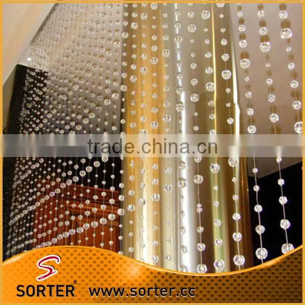 Beads String Tassel Curtain Crystal Divider Decoration Door Window Room Panel Tassels