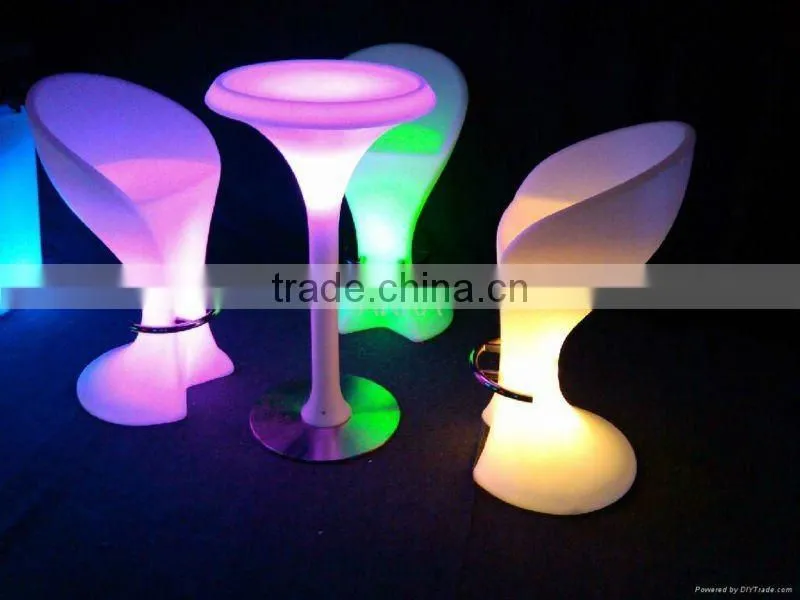 stylish LED Stool / High Bar Chair outdoor light