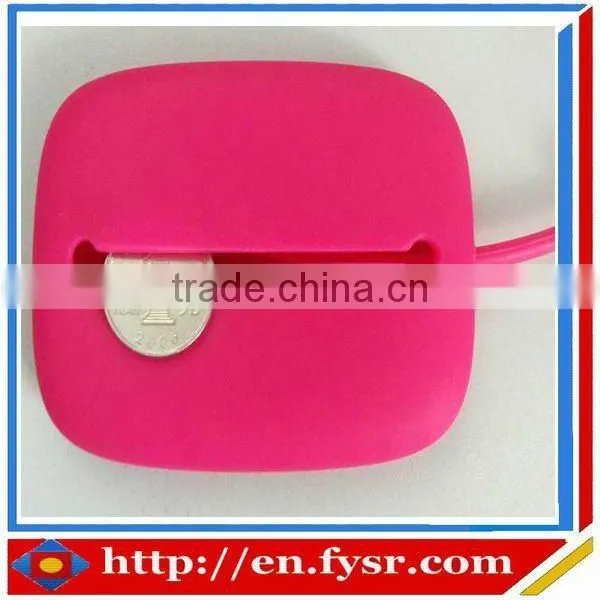 Eco-friendly silicone change wallet/pouch