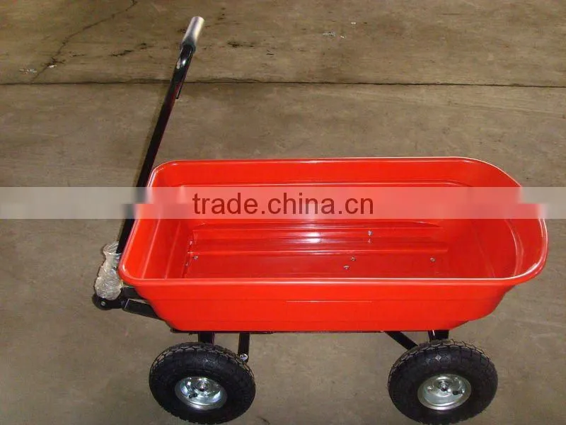 75L poly dump Cart supplier with lowest price