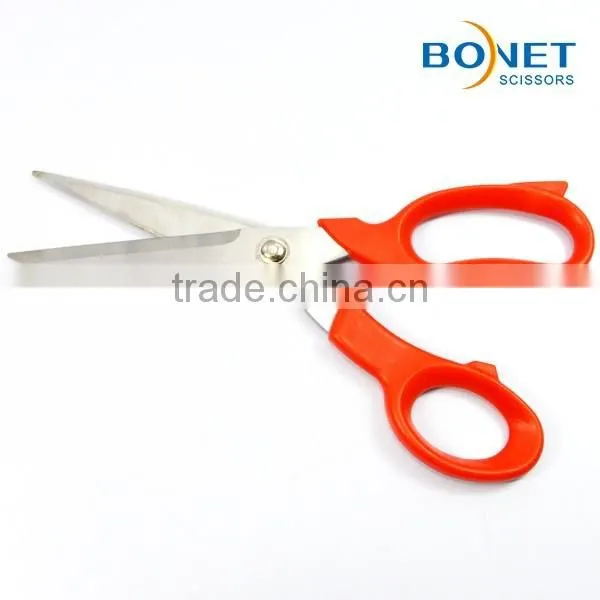 S14015S FDA qualified 9" plastic handle professional tailor different types of scissors