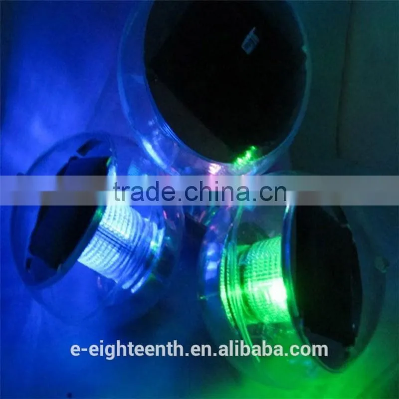 new arrival colorful Solar 7 Color Floating Multi LED Light Water Swimming Pool Ball