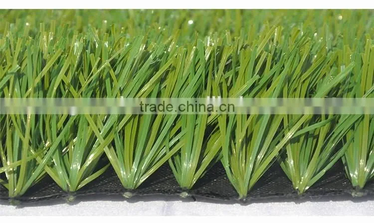 Synthetic ornamental grass for football/soccer field grass