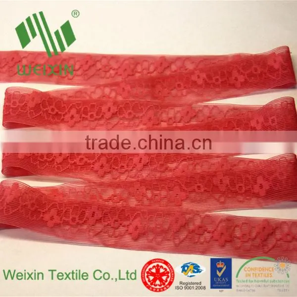 Garment Accesoories Lace Straps Weaving Elastic Webbing 26mm width