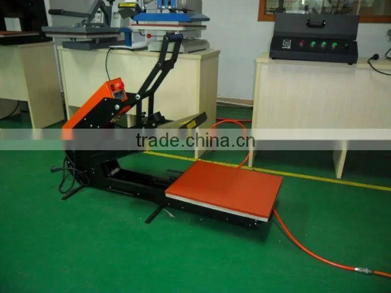 Logo, pattern printing heat press machine, semi-automatic clothes heat transfer printing