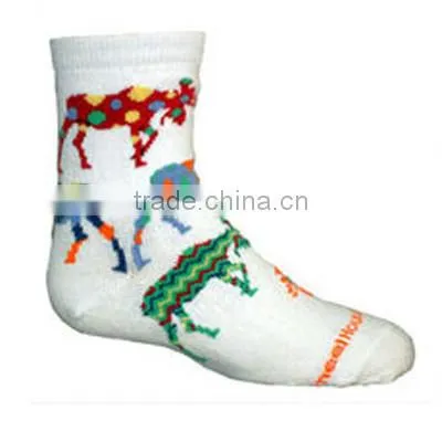 Cute And Happy Bulk Wholesale Kid Christmas Sock