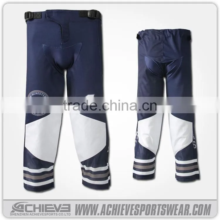 3D Printing Hockey Uniform customized sublimated ice hockey pants
