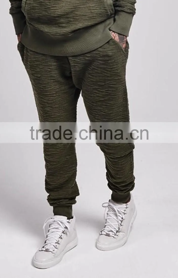 Hot sale khaki tracksuit popular flannel tracksuit pullover sweatsuit