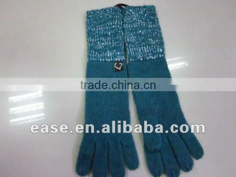 winter warm wool women's gloves