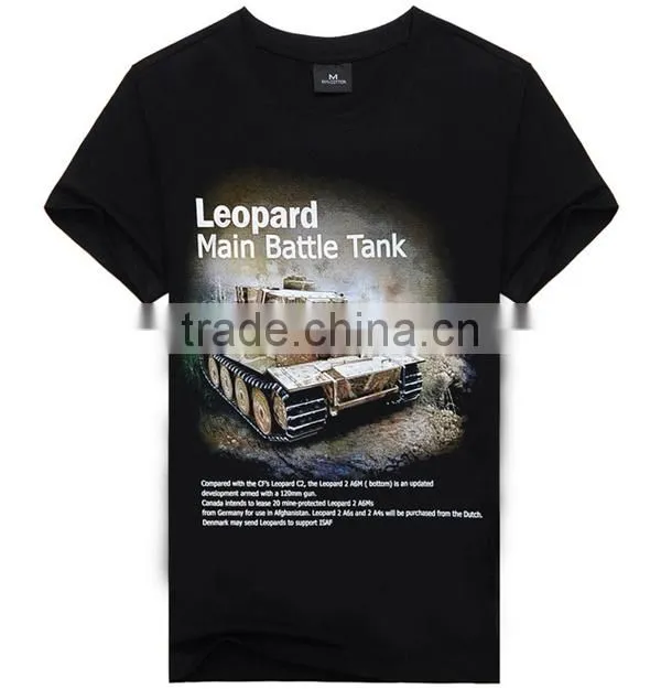 China Clothing Factory Custom Polyester Sport Men 3D Printing T Shirt