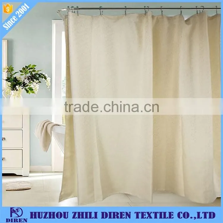 Wholesale High Quality Jacquard Waterproof Shower Curtain