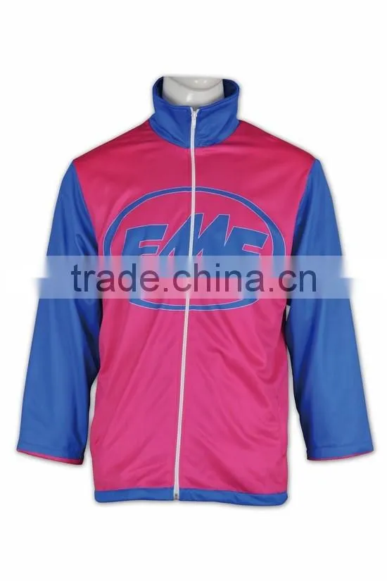 100% Polyester Dri fit promotion activity sublimation winter jacket
