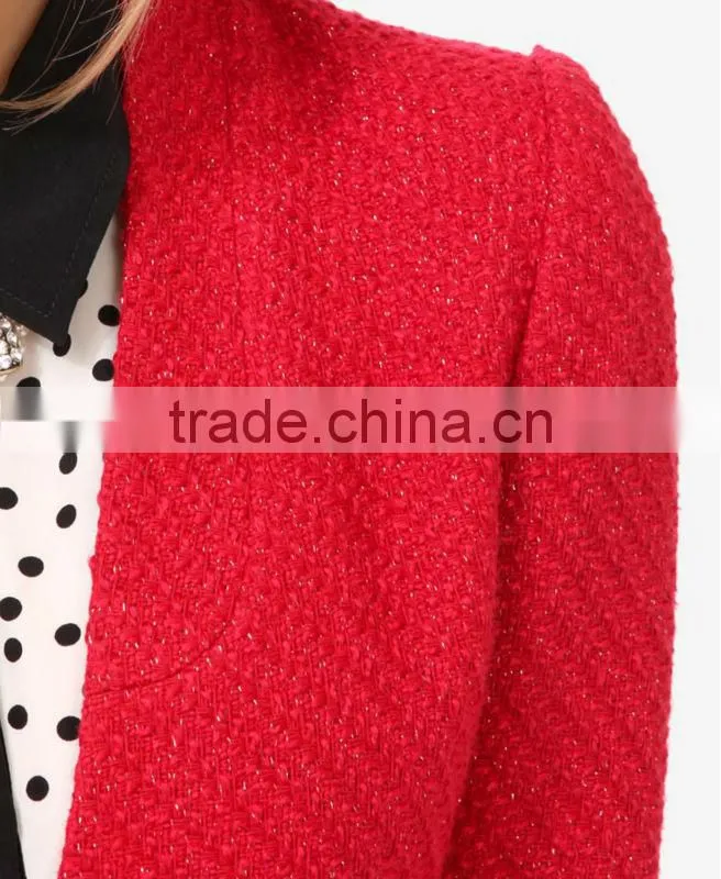Metallic Tweed Jacket