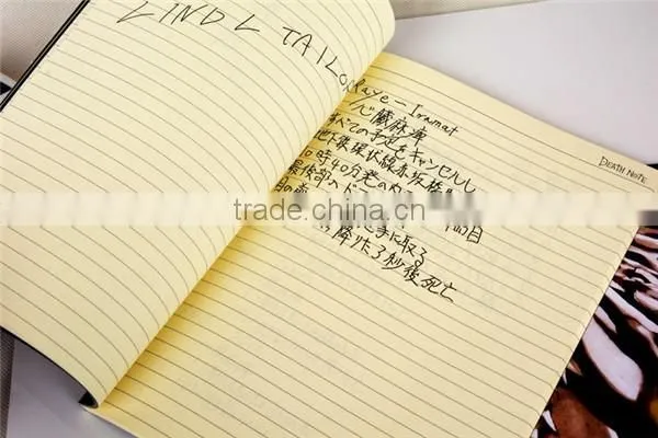 Hot Japanese Anime Death Note Book Death Note School Notebook with Top Quality