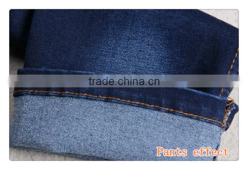 Fashion long denim jeans men made in china OEM service straight wash jeans