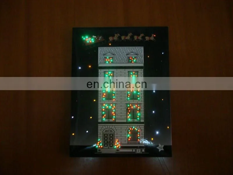 decorative wall hanging arts and craft with led