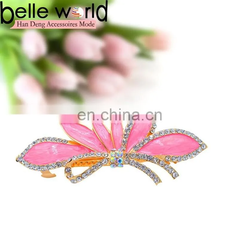 Korean Style Diamante Rhinestone Barrette Hair Clips