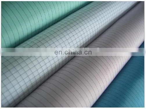 Maxsharer direct selling antistatic polyester esd 5mm grid fabric in promotion