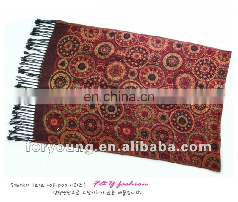 polka dot stoles and all kinds of shawls