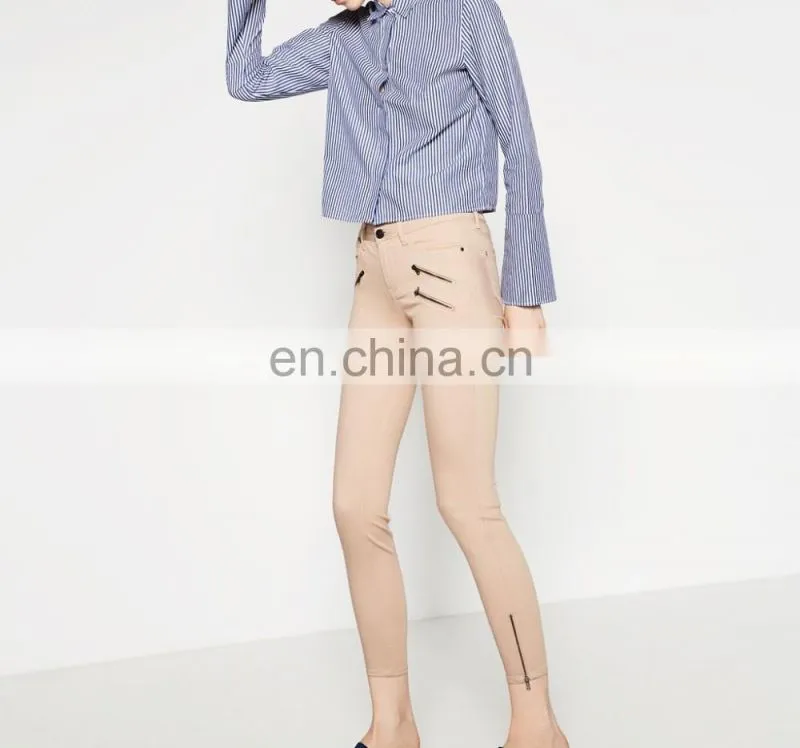 new elephant pants zipper design for girl