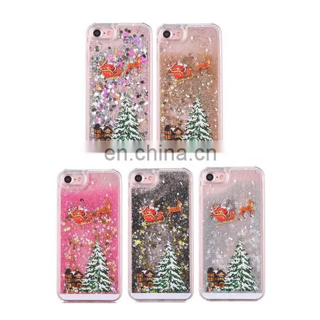 2017 new Christmas gift PC back cover case for iPhone 7 ,solid case for iPhone 7