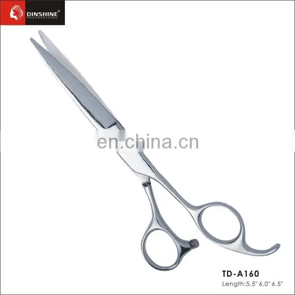 2016 hot sale Hair scissors beautiful titanium barber hair scissors