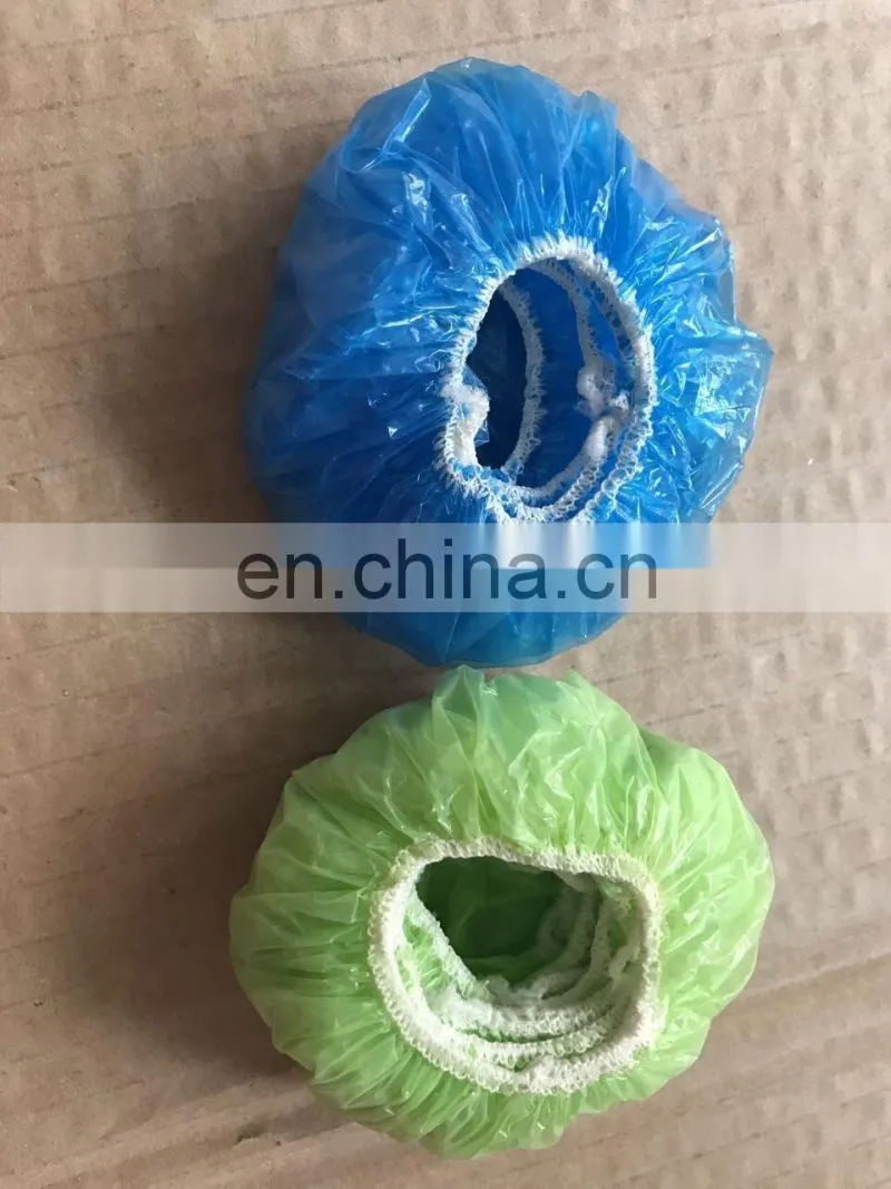Disposable Waterproof PE plastic ear cover for SPA
