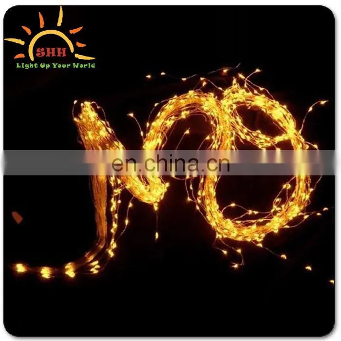 Ultra Thin Christmas LED Copper Wire String Lights