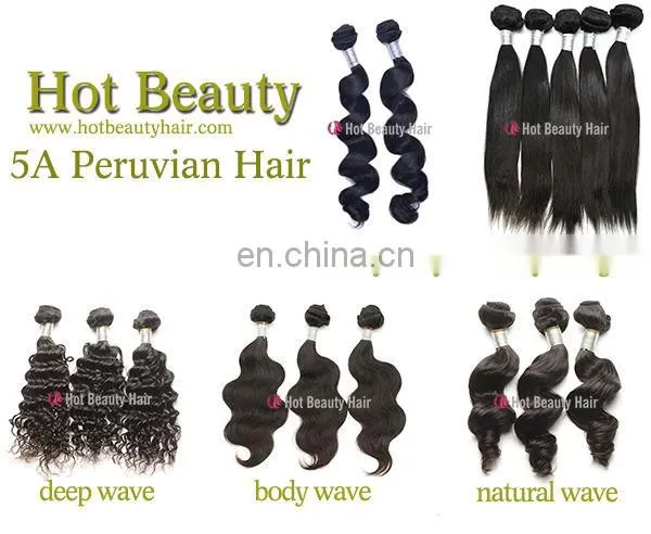 Trendy Unprocessed Peruvian Virgin Hair Silky Straight
