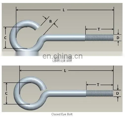 hot die forged tow eye bolt