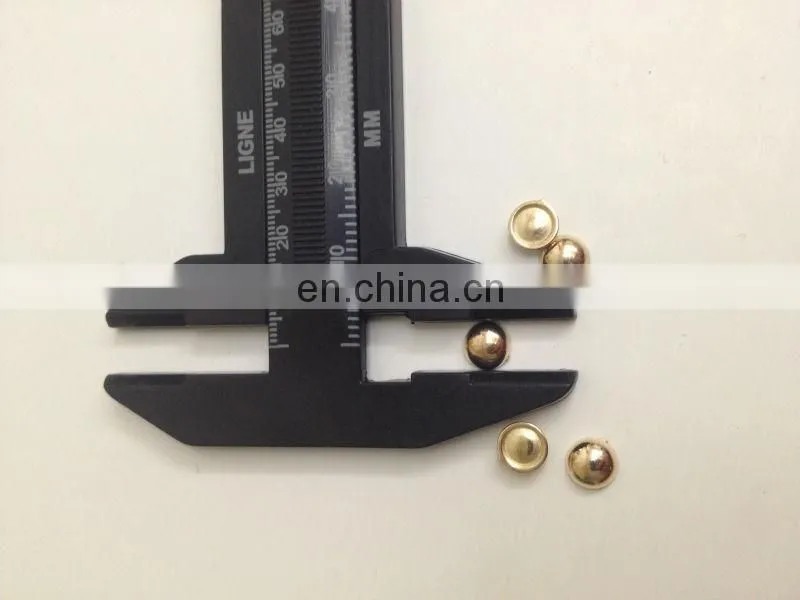 hot sell punk ccb round spike studs glue on clothing bags garment accessories