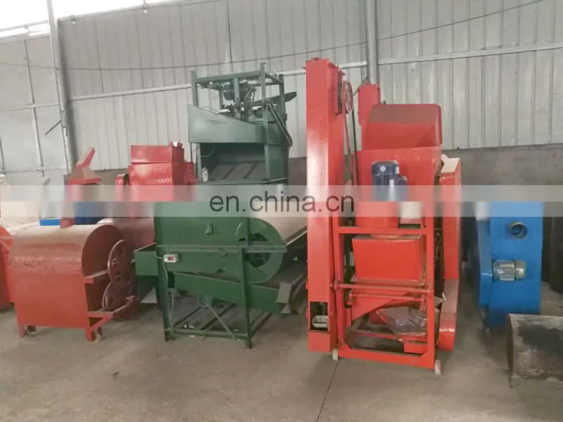 2018 new design crops sand removal impurity process vibrate screen shaker sieve