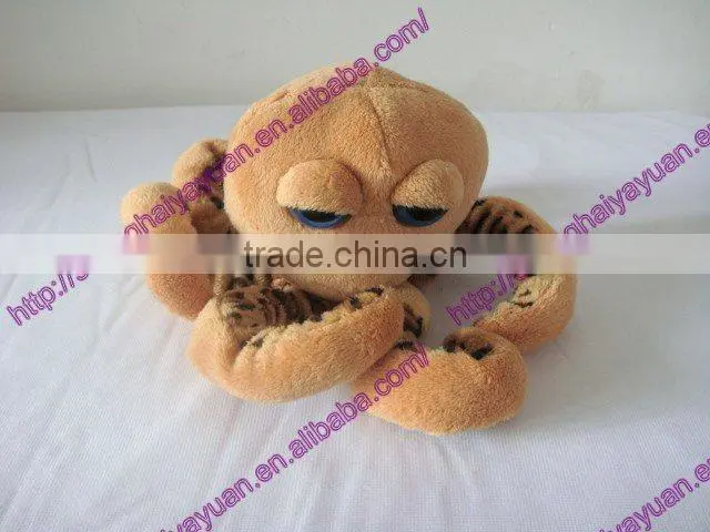plush seal animal toy brown octopus