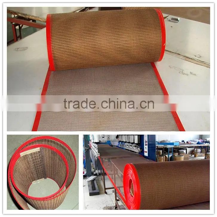 high temperature teflon fiberglass conveyor belts low price