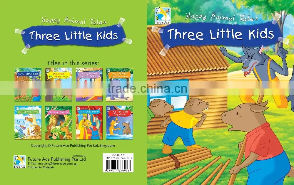 Reading Books - FA 5117E Three Little Kids