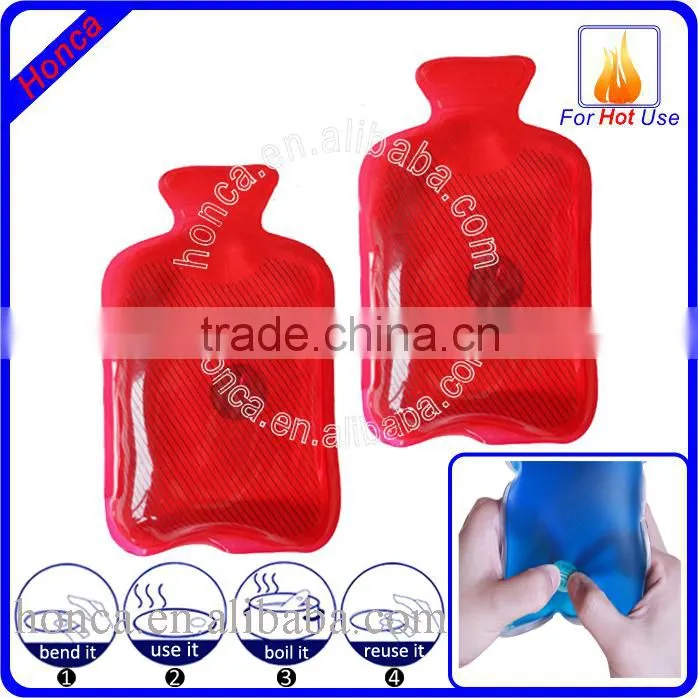 magic hot water bottle shape reusable hand warmers