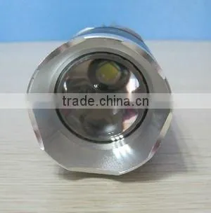 waterproof high lumens cree T6 led aluminum flashlight