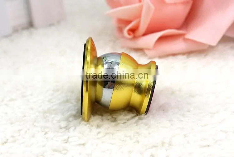 Magnet 360 Rotating magnetic funny cell phone holder for desk Magnetic Car Mount stainless steel Metal stand cell phone holder