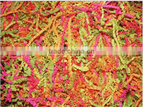 paper decorative items for stuffering gift/box shredded cut paper confetti