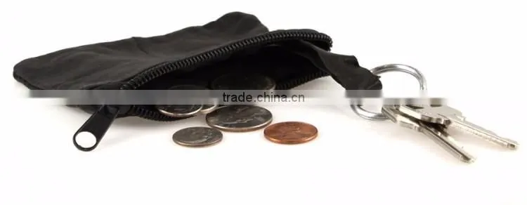 Factory Small Key Change Purse Cowhide Zipper Coin Purse