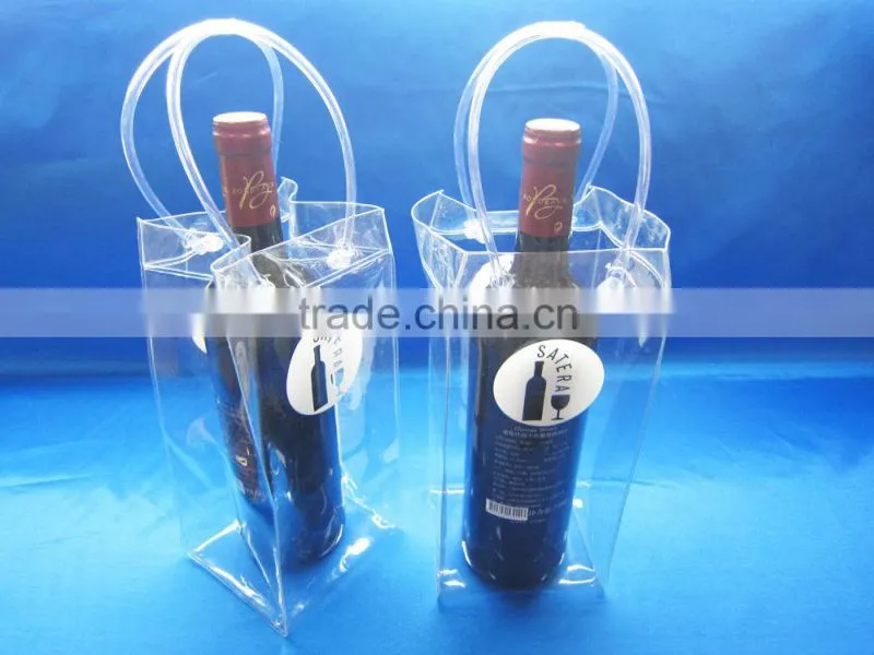 clear pvc towel packaging bag round plastic towel bags