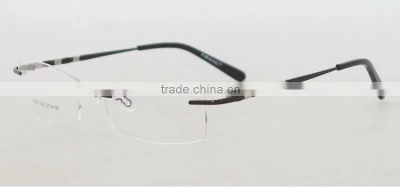 Rimless Metal New Stylish Latest Model Spectacle Frames China