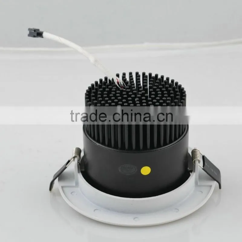 Matter white 10watt up and down cob led downlight led mounted holes95mm recessed down light dimmable led downlight D115*H84mm