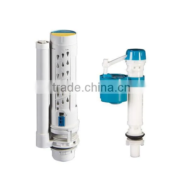 Quiet concealed flush saving water ABS children toilet water tank fitting
