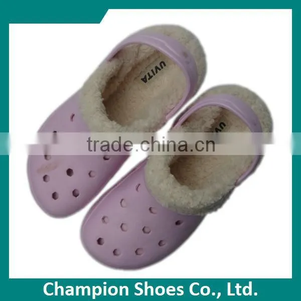 Comfortable Warm Winter Clogs Shoes