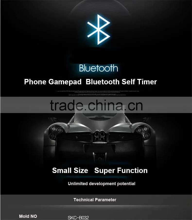 2016 mini bluetooth remote control bluetooth wireless gamepad for Android, remote-control for vr glasses hot sale