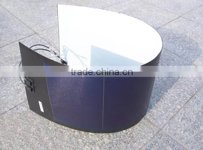 31W flexible thin film solar panel with adhesive