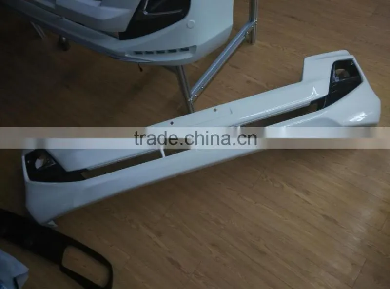 body kit for toyota land cruiser prado fj150 bumper with LED light