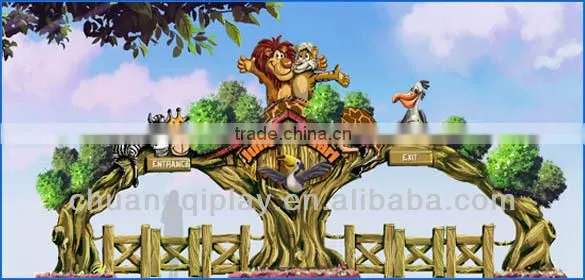 Jungle safari Amusement Rides,amusement equipment